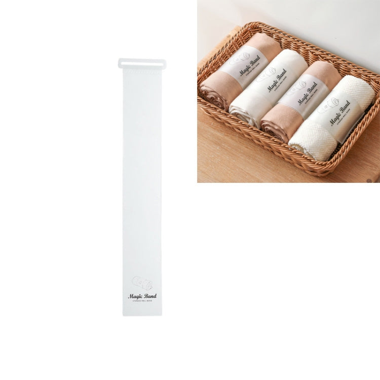 Clothes Magic Band Roll Strap Self-adhesive Strapping Belt Clothing Finishing Storage Belt, Small, Medium, Large