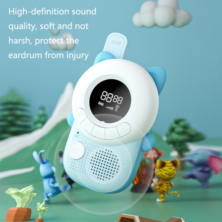 K22 Children Voice Transmission Walkie-Talkie Handheld Wireless Communication Outdoor Parent-Child Interactive Educational Toys, Style:, Without Battery