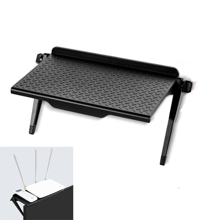 2 PCS Creative Multi-functional Storage Rack Computer Monitor Holder, L, S