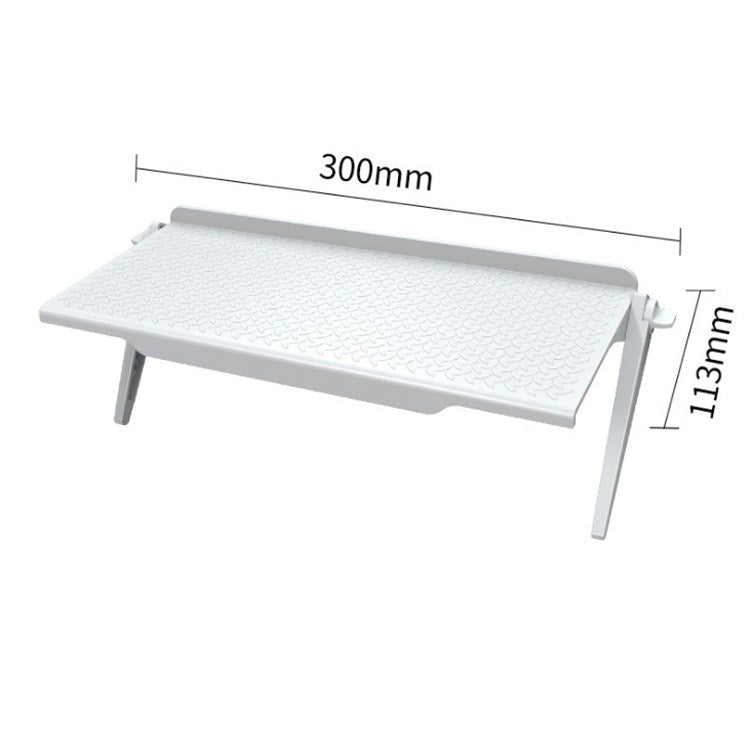 2 PCS Creative Multi-functional Storage Rack Computer Monitor Holder, L, S