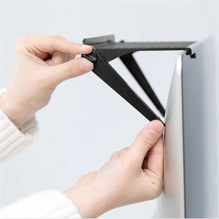 2 PCS Creative Multi-functional Storage Rack Computer Monitor Holder, L, S