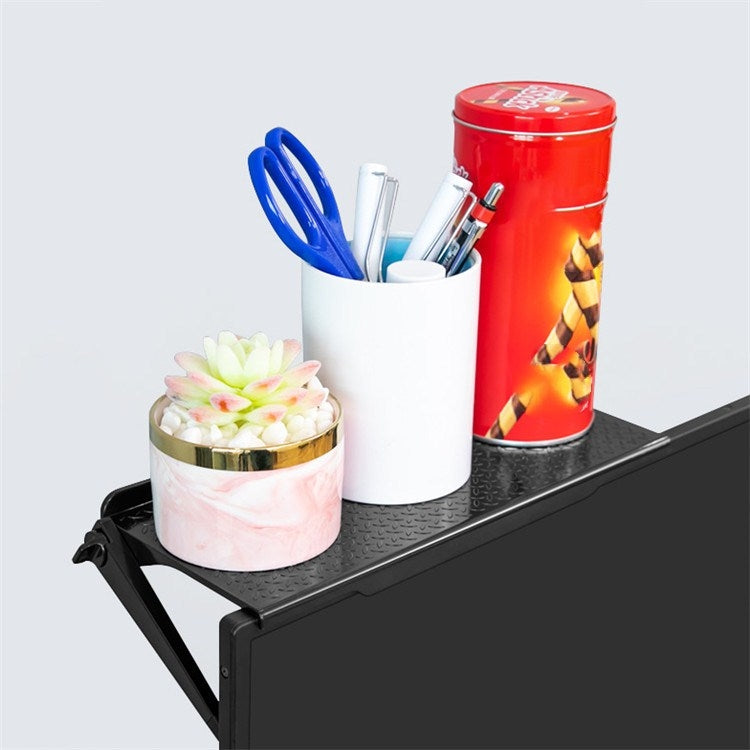 2 PCS Creative Multi-functional Storage Rack Computer Monitor Holder, L, S