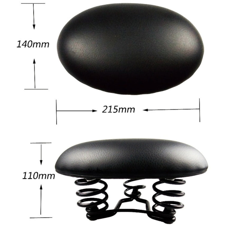 BIKERSAY Bicycle Spring Cushion Shock Absorber Mountain Bike Saddle Anti-compression Non-nasal Cushion, SZ004