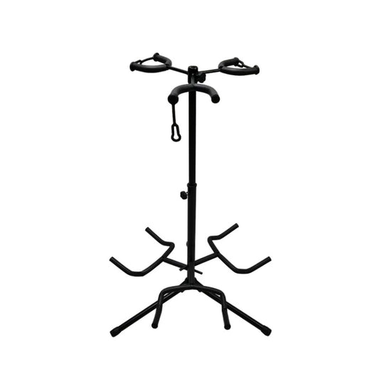 Support de guitare à hauteur réglable à trois têtes, Support de guitare à trois têtes