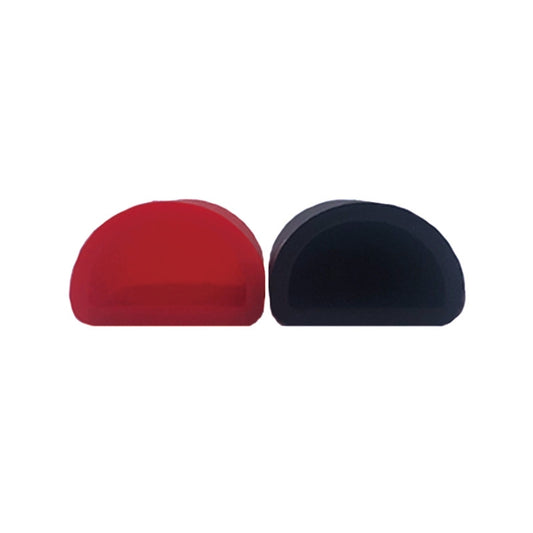 6 PCS For Xiaomi Mijia M365 Electric Scooter Accessories Tripod Foot Support Silicone Cover, Black, Red