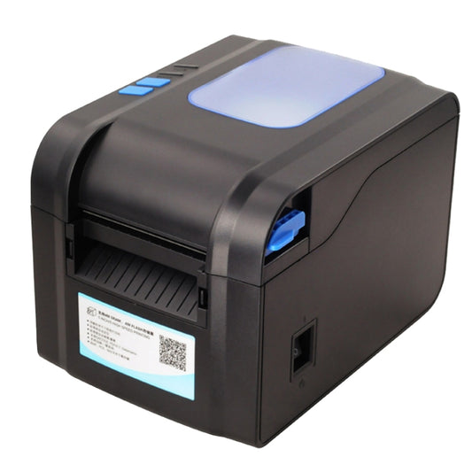 Imprimante d'étiquettes de codes-barres Xprinter XP-370B, imprimante de codes QR autocollante, machine thermique pour étiquettes de vêtements, prise UK, prise US, prise EU
