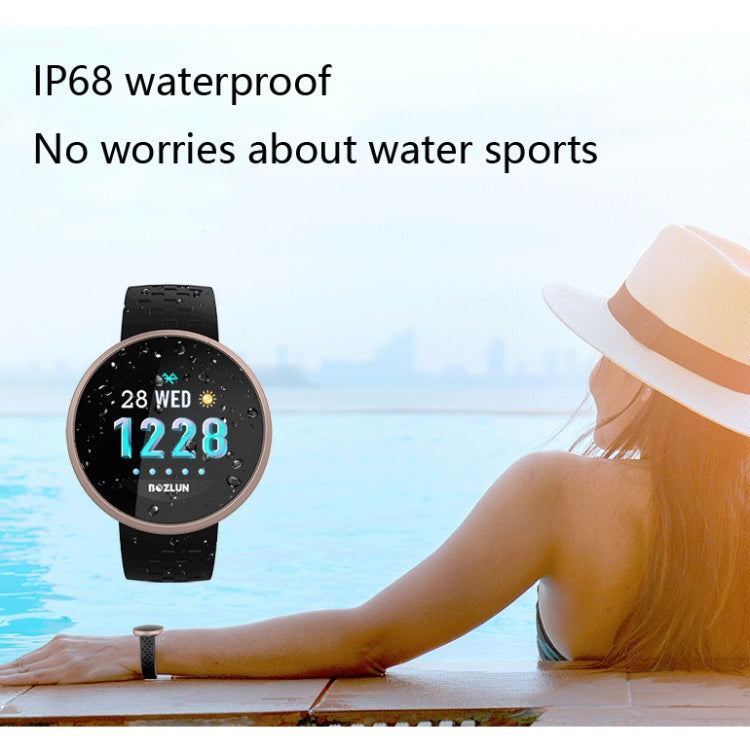 Bozlun B36 1.04 inch Color Screen Smart Bracelet, IP68 Waterproof,Support Heart Rate Monitoring/Menstrual Period Reminder/Call Reminder, Black, Pink, Red, Purple