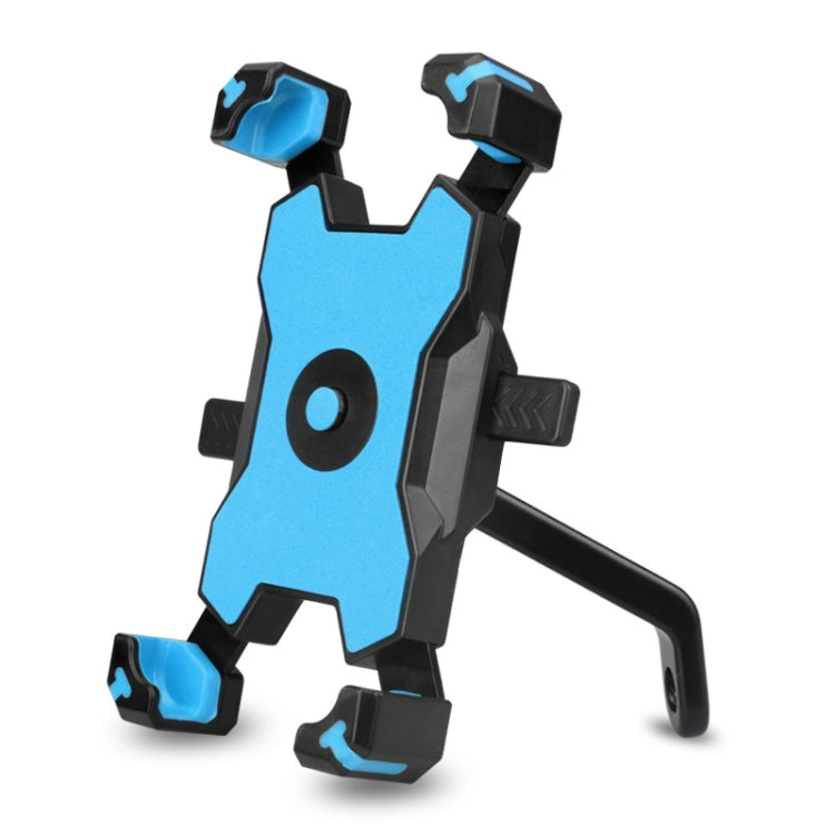 Support de téléphone portable pour vélo électrique, rotatif à 360 degrés, support de téléphone à réglage quadridirectionnel pour moto, guidon, rétroviseirs