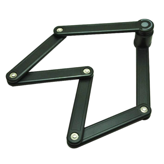 Antivol de vélo Tonyon Universal Anti-Hydraulique Ciseaux Serrure de Vélo Pliante à Quatre Sections pour VTT, Antivol de VTT Pliant Tonyon (Noir)