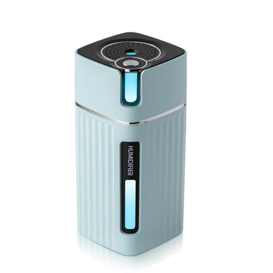 Humidifier USB Office Home Car Mute Portable Colorful Air Purifier, Colorful Air Purifier Blue, Colorful Air Purifier Pink, Colorful Air Purifier White