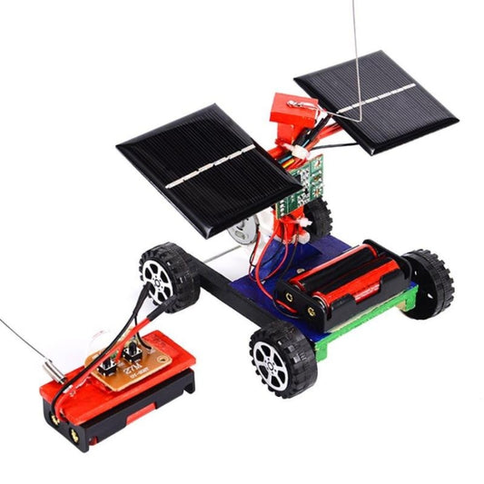 DIY Mini-Holzauto, ferngesteuertes Fahrzeugmodell für Kinder, DIY Mini-Holzauto