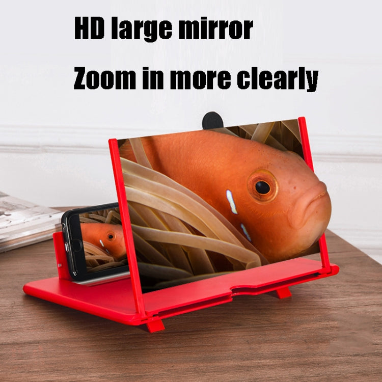 Soporte extensible para pantalla de teléfono móvil 3D ultra transparente, extraíble, para 10 y 12 pulgadas