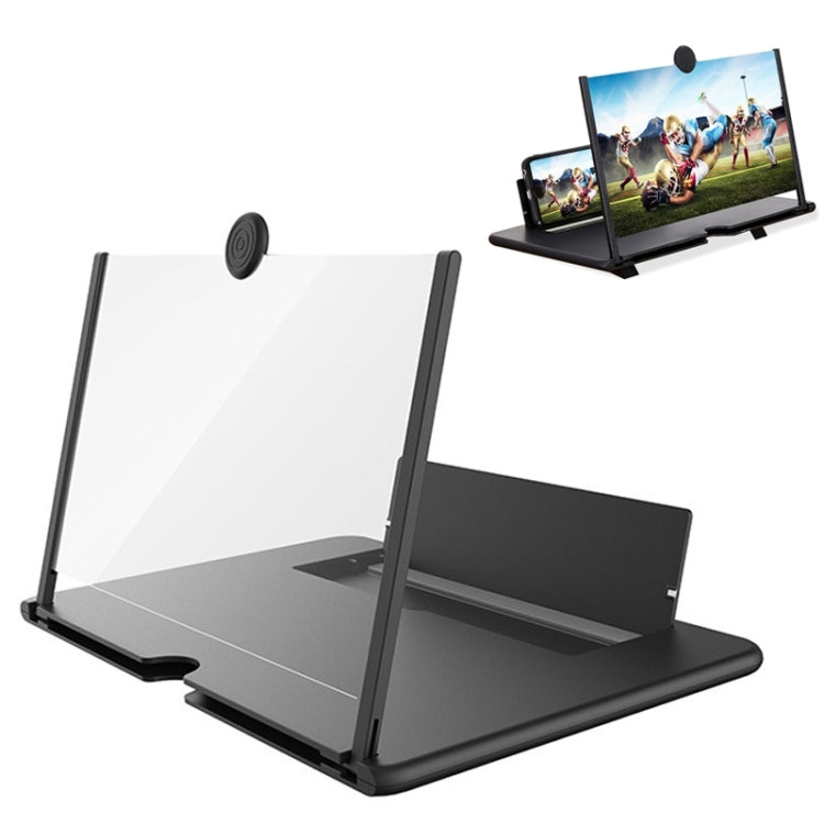 Soporte extensible para pantalla de teléfono móvil 3D ultra transparente, extraíble, para 10 y 12 pulgadas
