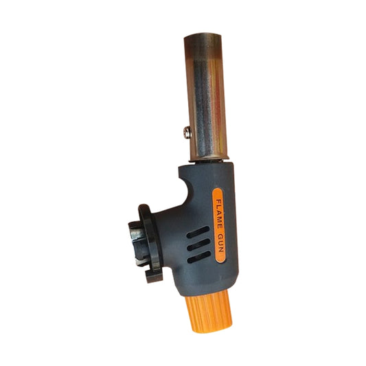 Flamethrower Butane Burner Automatic Ignition Baking BBQ Camping Outdoor Hiking Fire Flame Gun Welding Gas Torch, 2