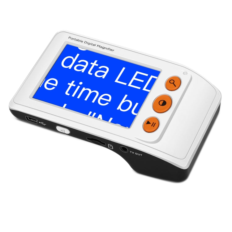 3.5 Inch 2X-25X High-Definition Handheld Magnifying Glass Electronic Vision Aid