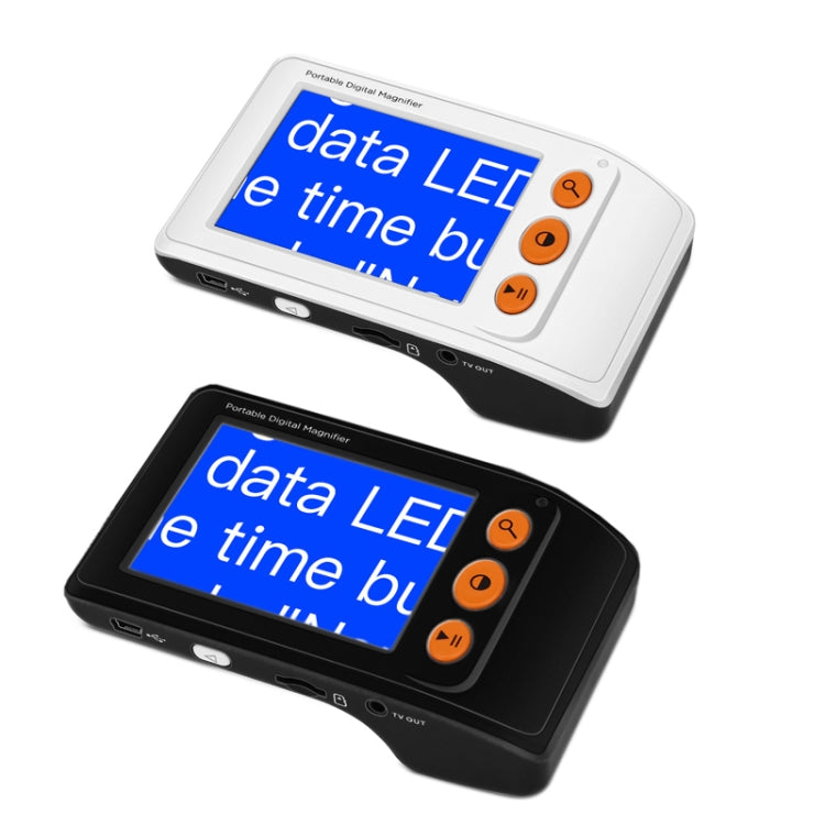 3.5 Inch 2X-25X High-Definition Handheld Magnifying Glass Electronic Vision Aid
