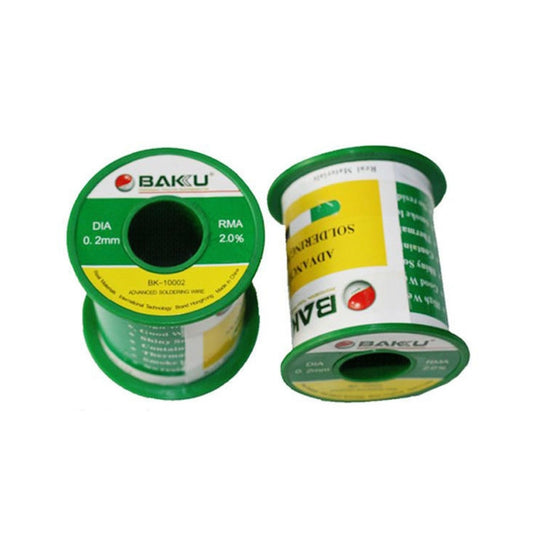 Fil à souder basse température de haute pureté BAKU 63 degrés Celsius Fil d'étain sans nettoyage, BK-10002 0,2 mm, BK-10004 0,4 mm, BK-10005 0,5 mm, BK-10006 0,6 mm