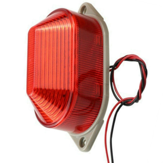 Led Mini Strobe Signal Warning Light Silent Warning Light, DC12V, DC24V, AC220V