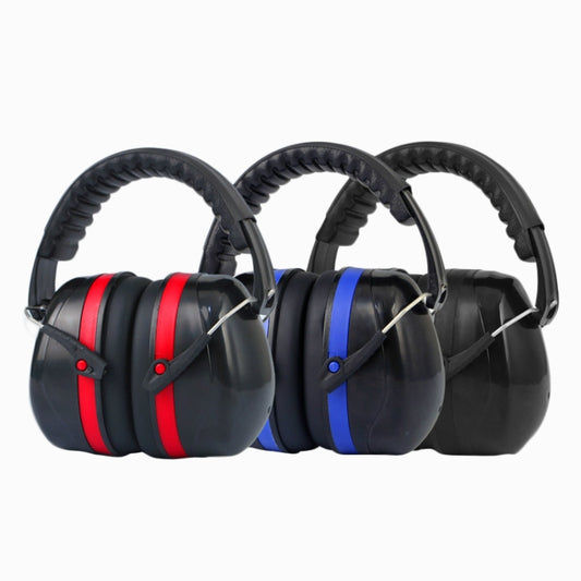 Cache-oreilles antibruit, cache-oreilles de sommeil anti-bruit, cache-oreilles de protection industrielle, bouchons d'oreille, rouge noir, bleu noir, noir