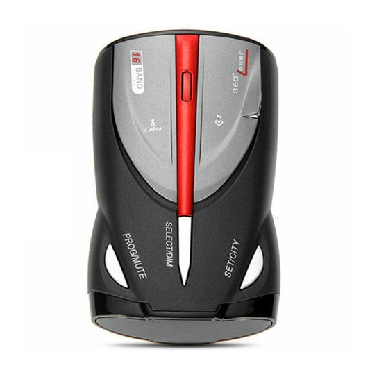 12V Laser Anti Radar Car Detector 360 Degree Led Display Police Speedometer Voice Alert/Alarm, 360 Degree