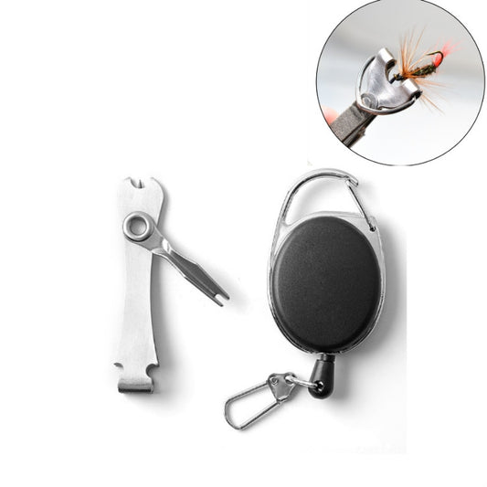Outdoor Angelzubehör Angelklemme Angelschnurschere Teleskop-Schlüsselanhänger, 2-in-1 mit Schlüsselanhänger, 3-in-1 Angelschnurmesser, 3-in-1 mit Schlüsselanhänger