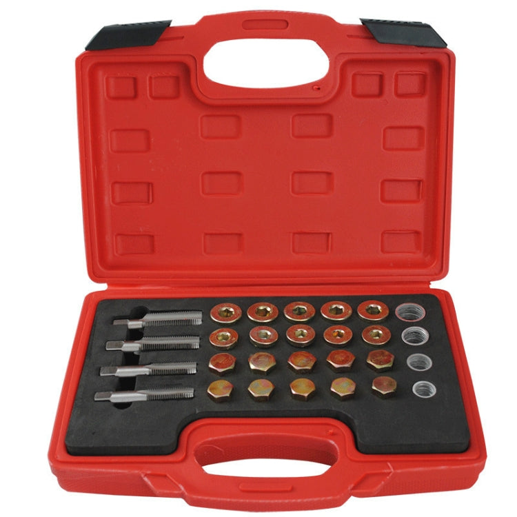 Car Oil Pan Oil Drain Screw Sliding Tooth Repair Tool Oil Bottom Screw, 64 PCS In 1