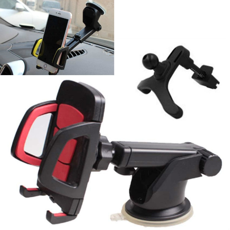 3 Sets Car Phone Holder Car Air Outlet Mobile Phone Holder Suction Cup Navigation Instrument Panel General, 2 in 1, 3 in 1