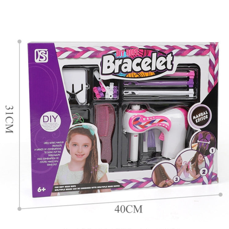 Tresseur de cheveux électrique pour enfants, machine à tresser à trois brins