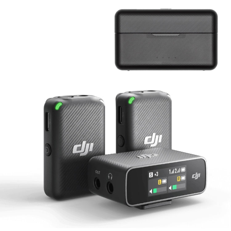 Original DJI Mic Wireless Transmission With OLED Touch Screen