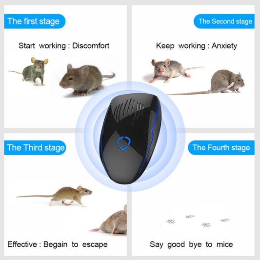DC-9015 Household Energy-saving Multi-function Variable Frequency Ultrasonic Electronic Mouse and Mosquito Repellent
