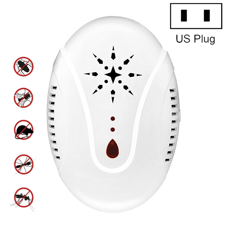DC-9007 Ultrasonic Mosquito Repellent Portable Insect Repellent