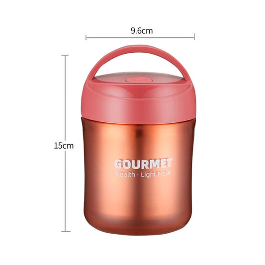 GOURMET Stainless Steel Insulation Cup Double-Sealed Insulation Soup Cup