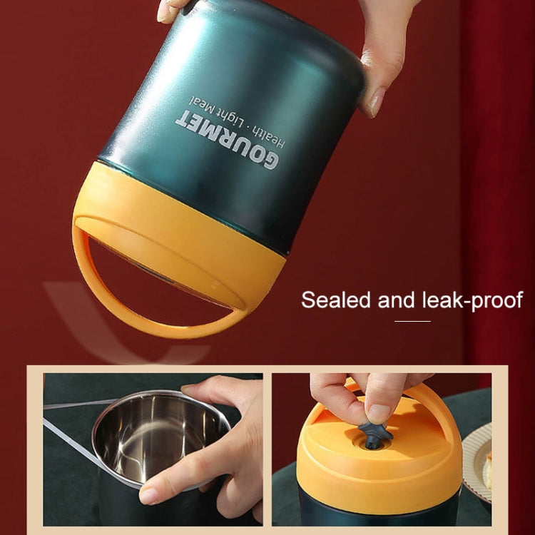 GOURMET Stainless Steel Insulation Cup Double-Sealed Insulation Soup Cup