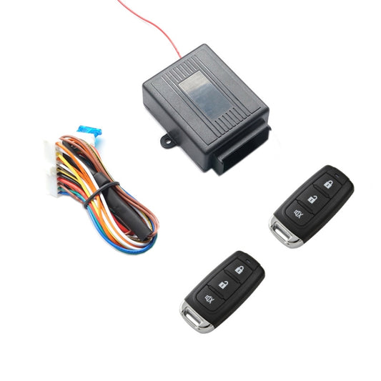 3pcs /Set Car Keyless Entry Remote Control Central Lock Universal Waterproof Three-Button Shell With Positive And Negative Tail Box, TSK-402B/T242