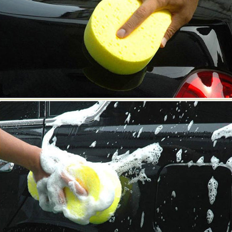 10 PCS Honeycomb Car Wash Sponge Large Vacuum Compression Sponge Car Beauty Waxing Tool, Car Washing Sponge