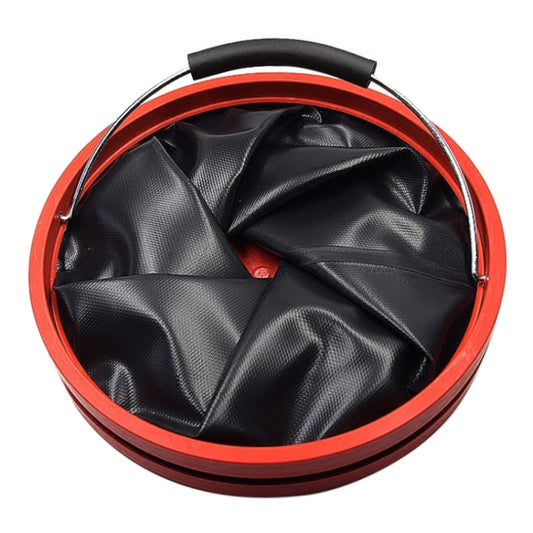 Seau télescopique pliant pour lavage de voiture, domestique, multifonctionnel, portable pour l'extérieur, 12L
