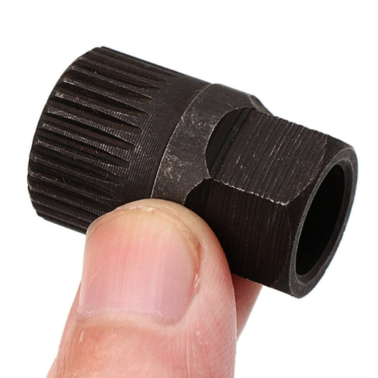 Outils de dépose et de pose de poulie roue libre d'alternateur à embrayage cannelé, douille de pose