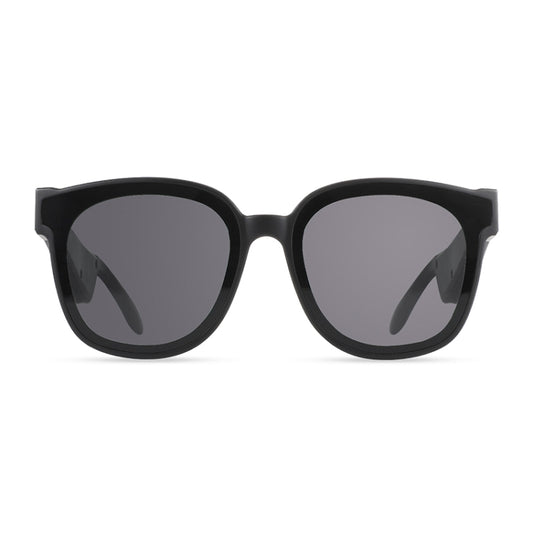 Lunettes de soleil audio intelligentes A13 Bluetooth, Gris foncé, Marron, Vert foncé
