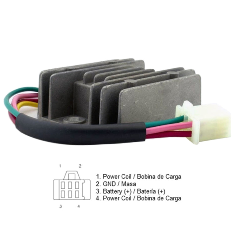 2006.0.1 Motorcycle Rectifier For Zanella FX 200 / Panther R 110 / Gilera TP 150, 2006.0.1