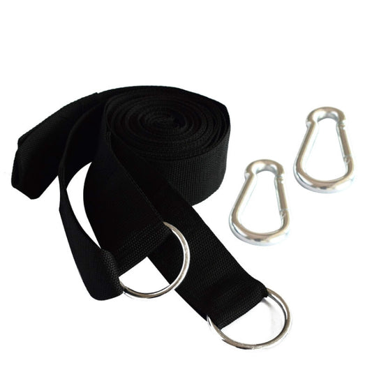 Outdoor Camping Hiking Must-Have Hammock Strap Rope Metal Buckle Load Tie Rope, Random Color Delivery, PJ077 Hammock Rope