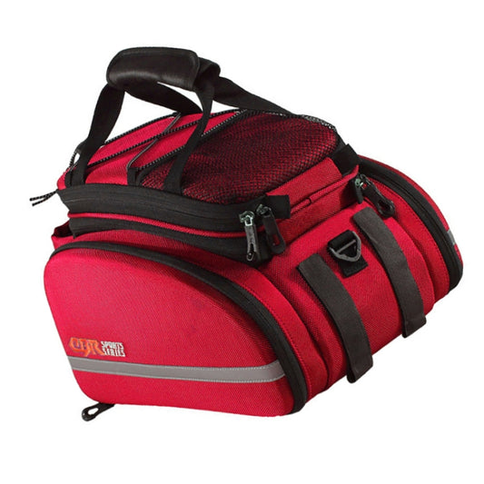 CBR Sac de voyage de vélo à coque rigide Sac de rangement à coque rigide de vélo Sac à bandoulière, Rouge, Bleu, Noir