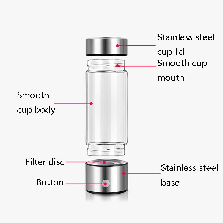 Portable Electrolyzed Water Cups Hydrogen-Rich Water Cups