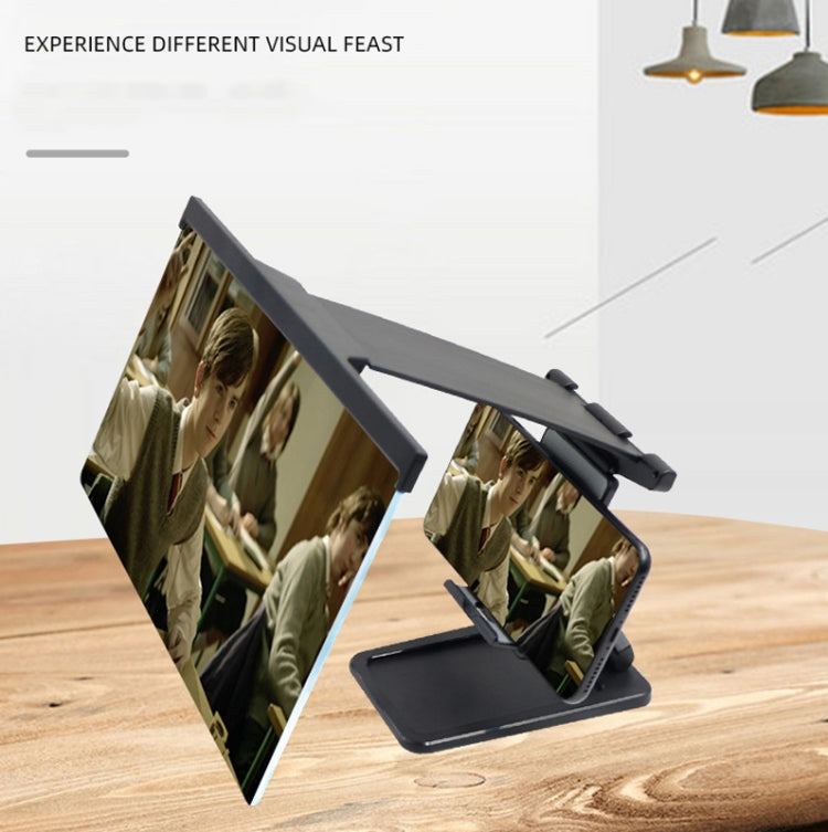 L20 12 inch Anti-Blue Mobile Phone Screen Amplifier Portable Folding Split Mobile Phone Holder, L20 12 inch