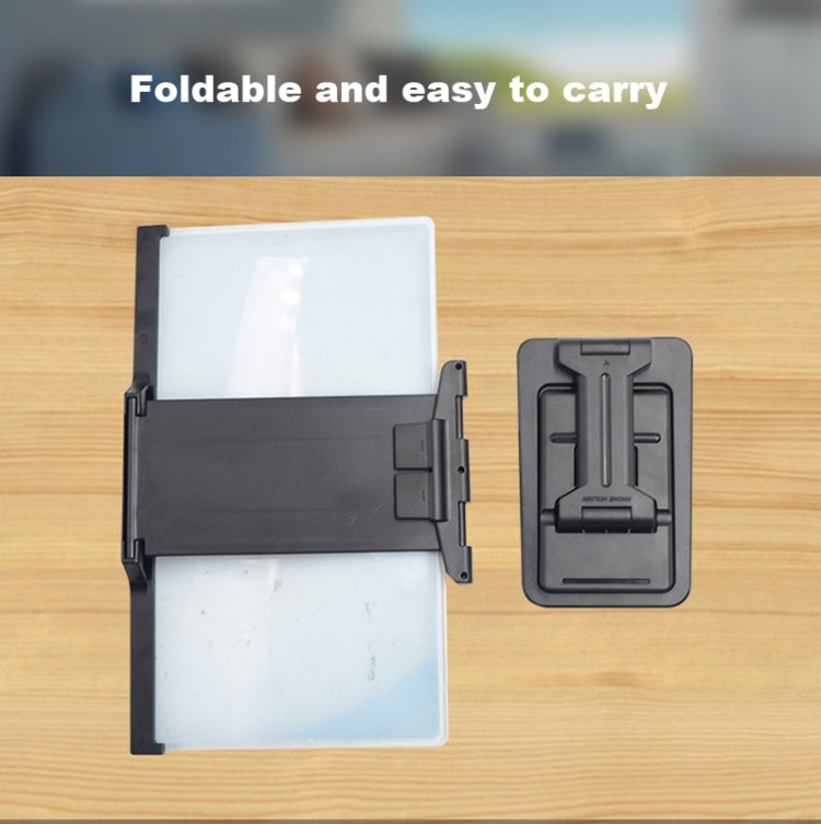 L20 12 inch Anti-Blue Mobile Phone Screen Amplifier Portable Folding Split Mobile Phone Holder, L20 12 inch