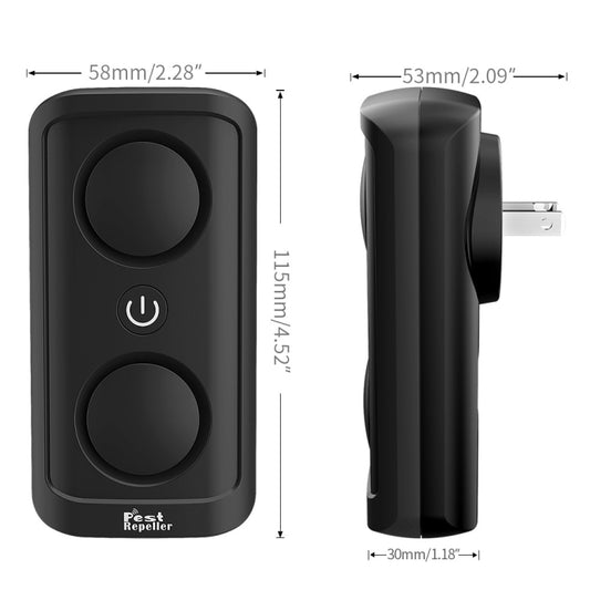 BG302 Dual-Speaker Intelligent Frequency Conversion Mosquito Repellent Ultrasonic Insect Repellent