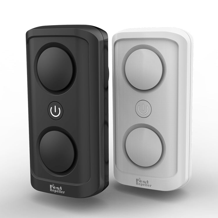 Répulsif moustiques BG302 intelligent à double haut-parleur à conversion de fréquence, répulsif insectes ultrasonique, prise US 110V, prise EU 220V