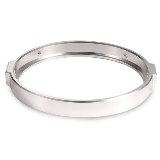 Phare de moto rond rétro de 5,75 pouces, pièces de modification de phare, noir, argent