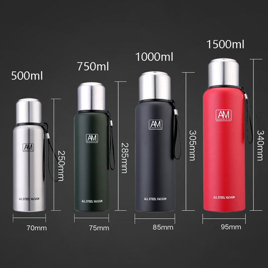 304 Stainless Steel Insulated Mug Large Capacity Sports Water Cup Outdoor Travel Pot