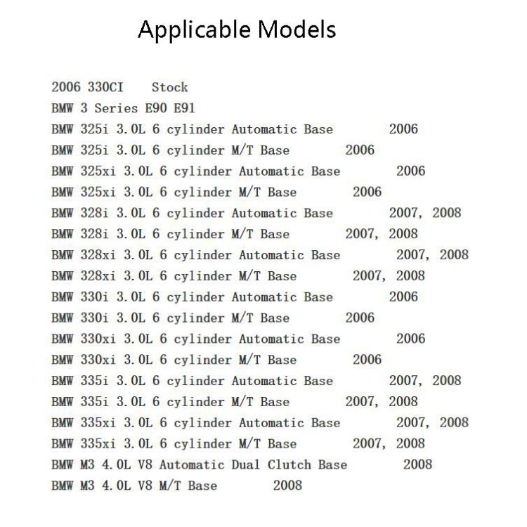 D1S Car Headlight Ballast HID Ballast W3T13271 For BMW E90 / E91 2006-2008, For BMW E90 / E91 2006-2008