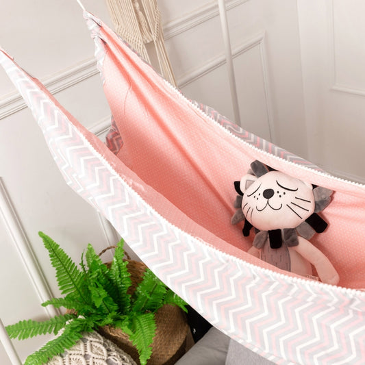 Children Swing Indoor Outdoor Hanging Basket Household Cartoon Hammock, 100x130cm Yellow, 100x130cm Pink, 100x130cm Gray